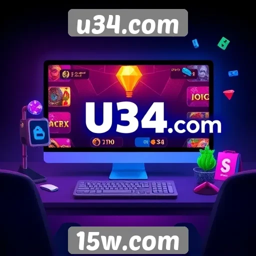 Análise da popularidade de u34.com entre jogadores